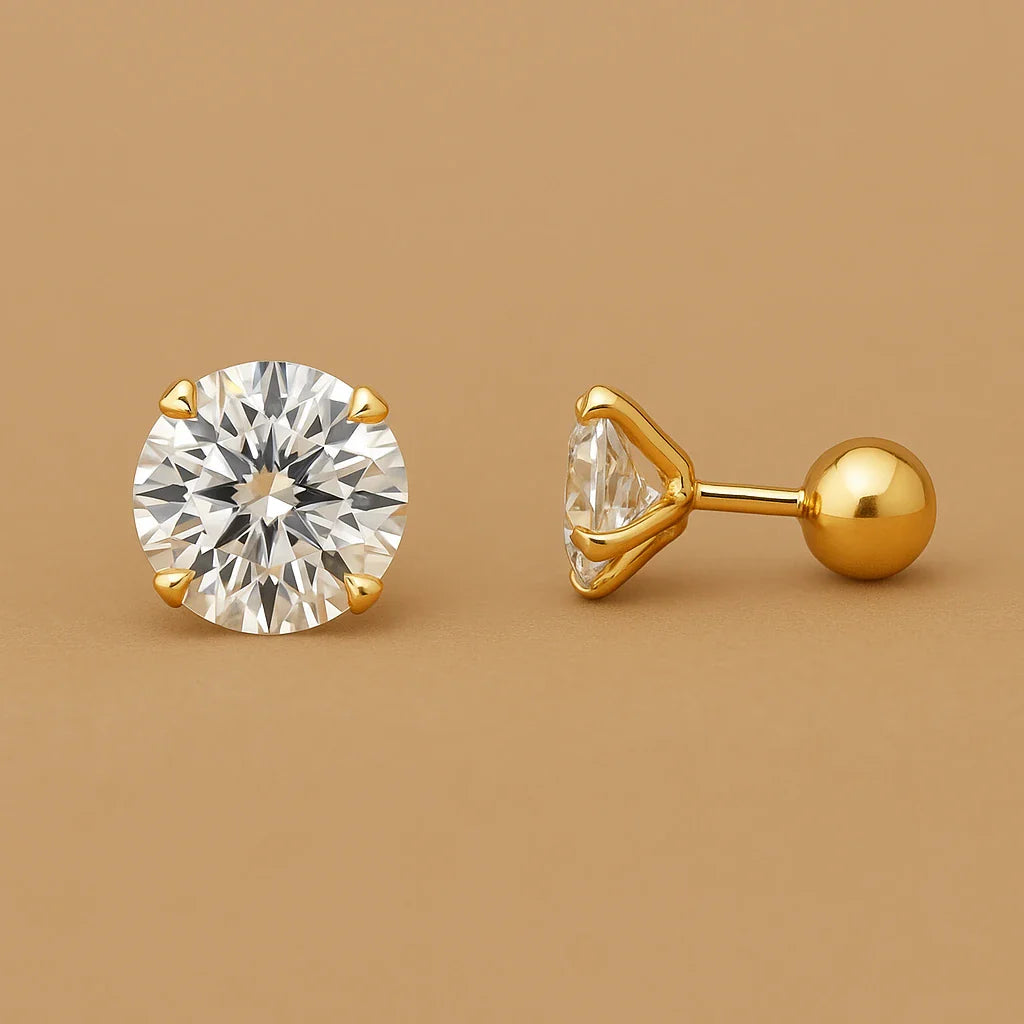 Lot de 3 paires de boucles d'oreilles élégantes